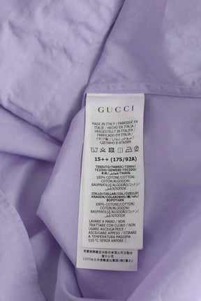 Chemise Gucci Violet en Coton