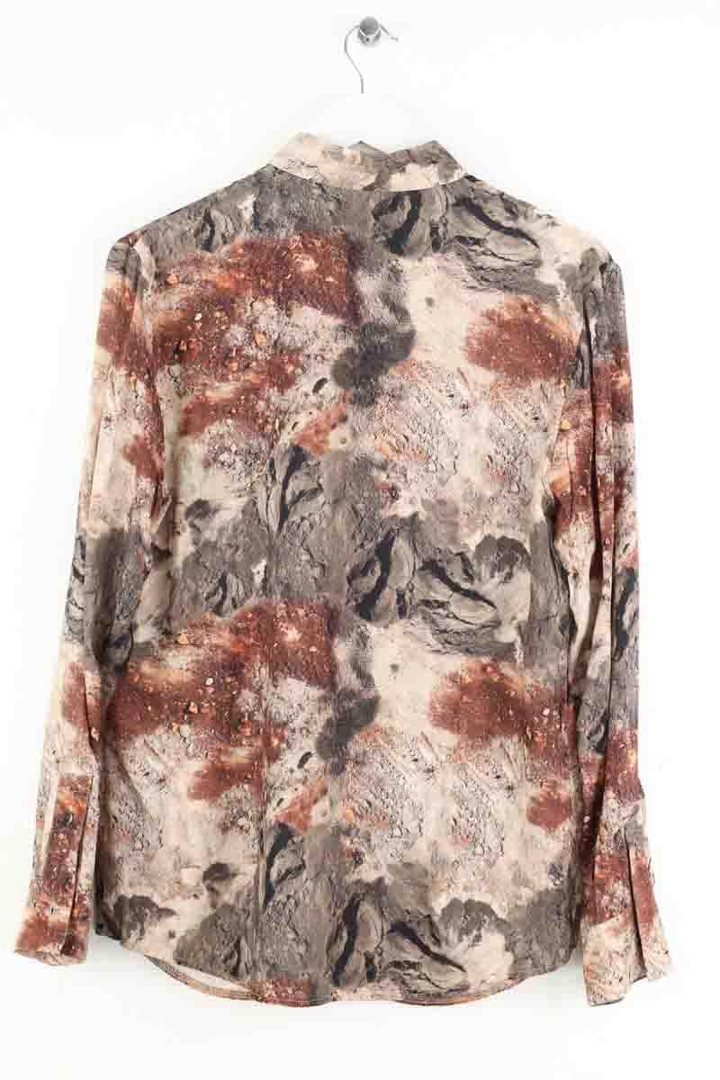 Chemise Heimstone Beige en Viscose
