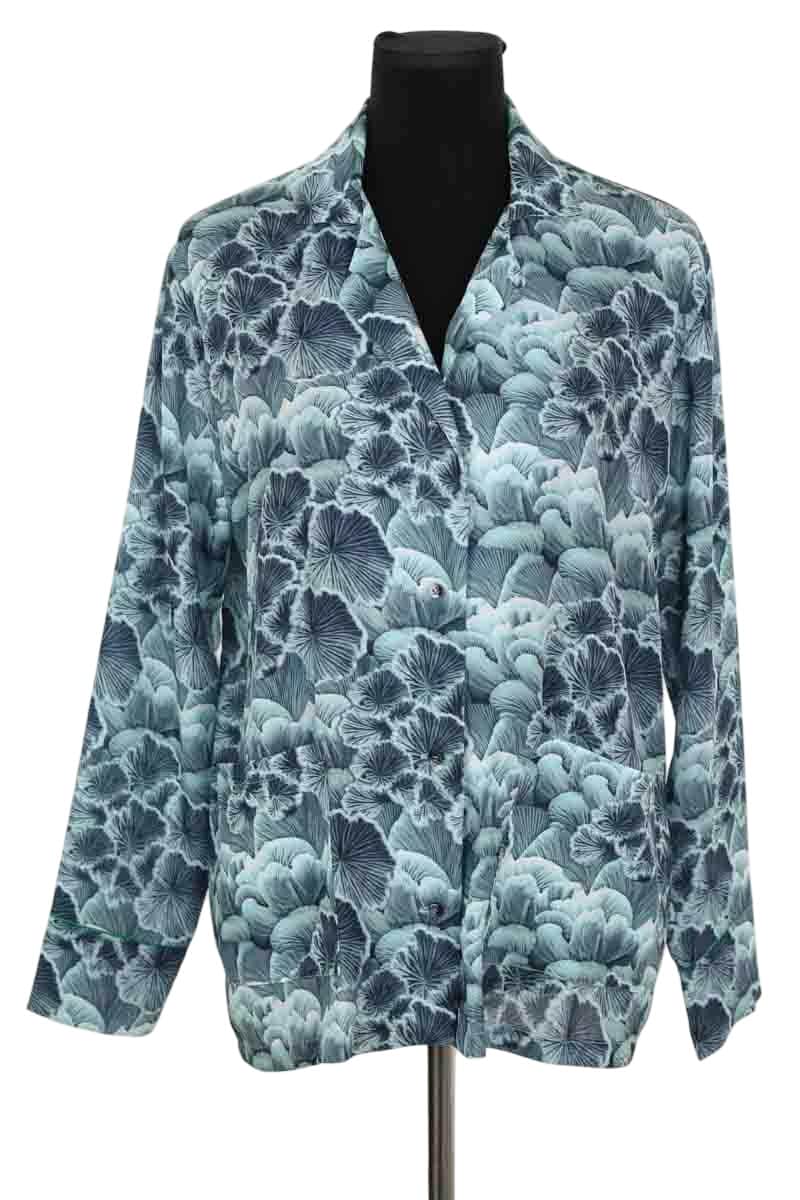 Chemise Heimstone Bleu en Polyester, taille S - Seconde Main