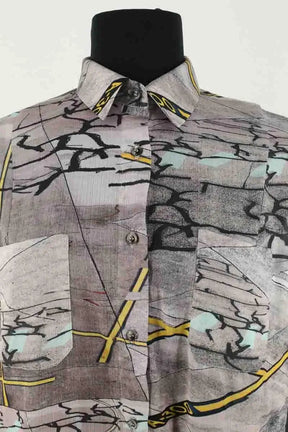 Chemise Heimstone Gris en Synthétique