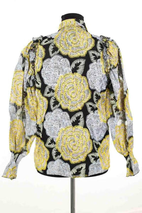 Chemise Heimstone Jaune en Polyester
