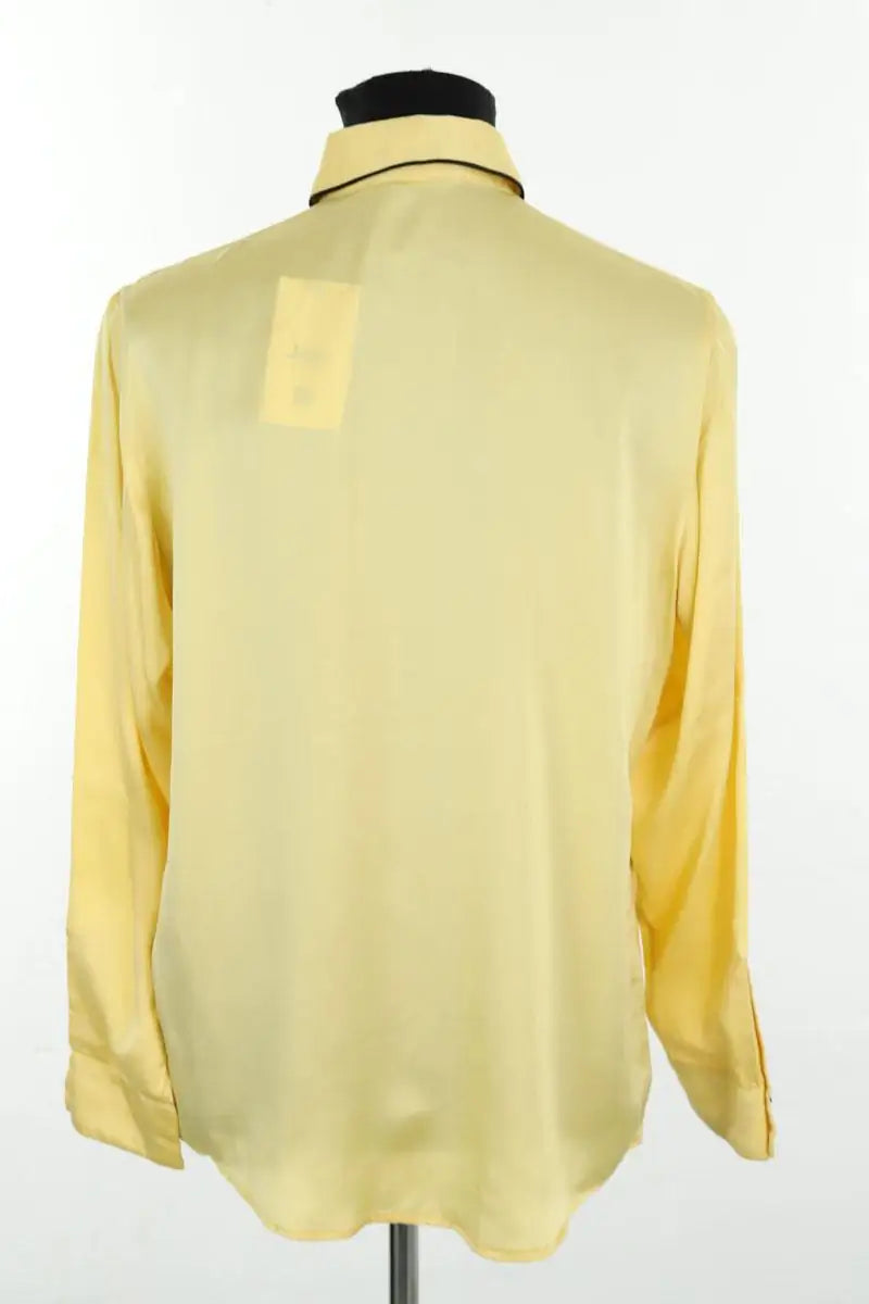 Chemise Heimstone Jaune en Soie