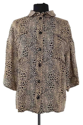 Chemise Heimstone Marron en Viscose, taille S - Seconde Main