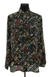 Chemise Heimstone Noir en Synthétique, taille S - Seconde Main