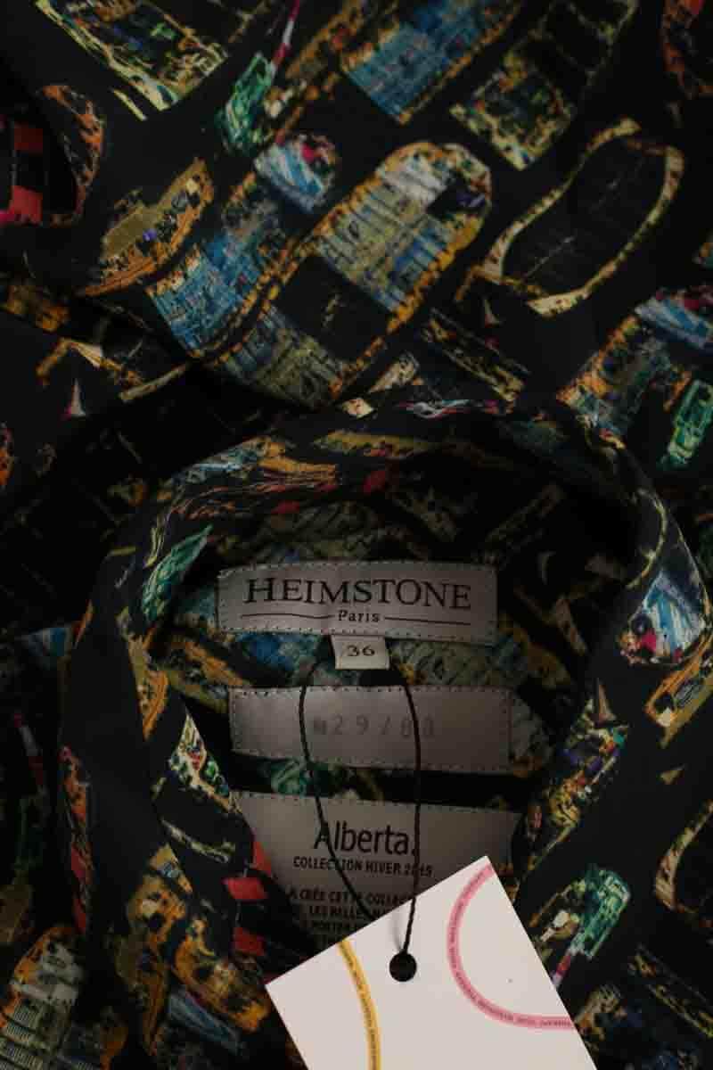Chemise Heimstone Noir en Synthétique