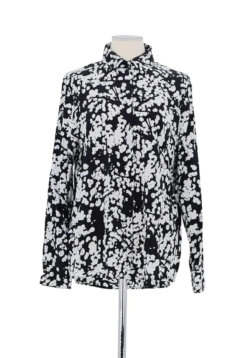 Chemise Hugo Boss Noir en Soie, taille M - Seconde Main