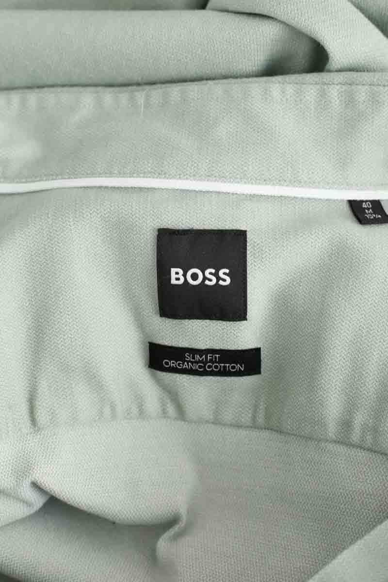 Chemise Hugo Boss Vert en Coton
