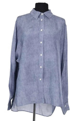 Chemise Icicle Bleu en Synthétique, taille L - Seconde Main
