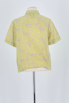 Chemise Idano Jaune en Coton