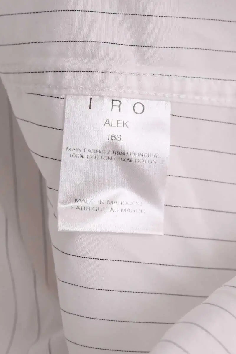 Chemise Iro Blanc en Coton