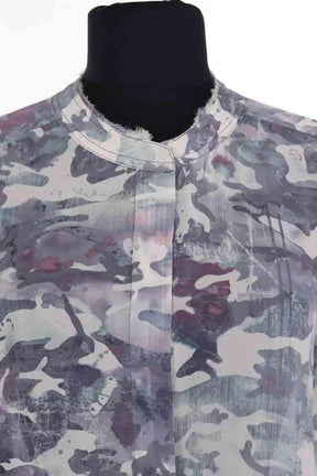 Chemise Iro Georgina Gris en Soie