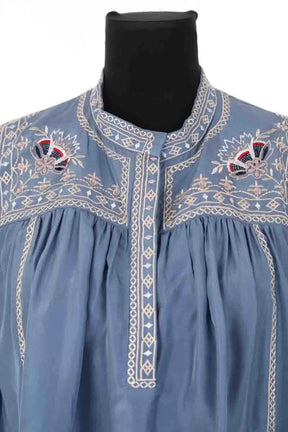 Chemise Isabel Marant Bleu en Soie