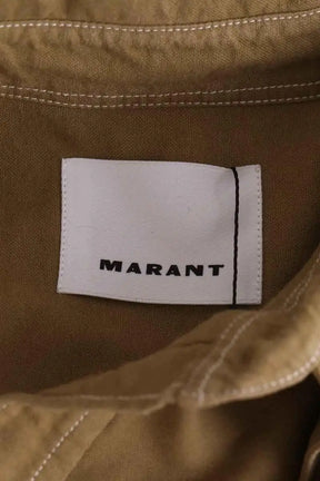 Chemise Isabel Marant Kaki en Coton