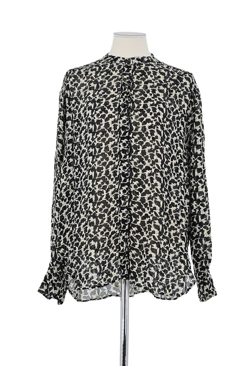Chemise Isabel Marant Noir en Viscose, taille XS - Seconde Main