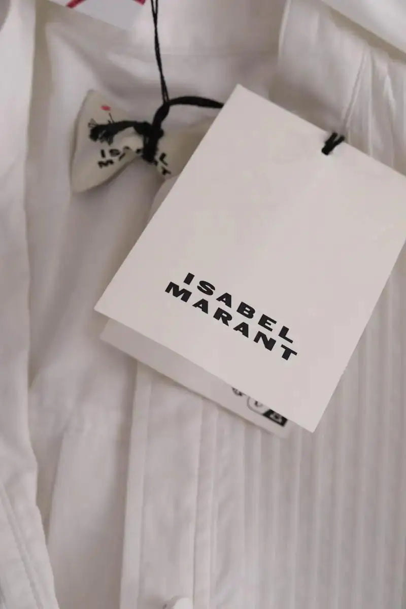 Chemise Isabel Marant Ramsey Blanc en Coton