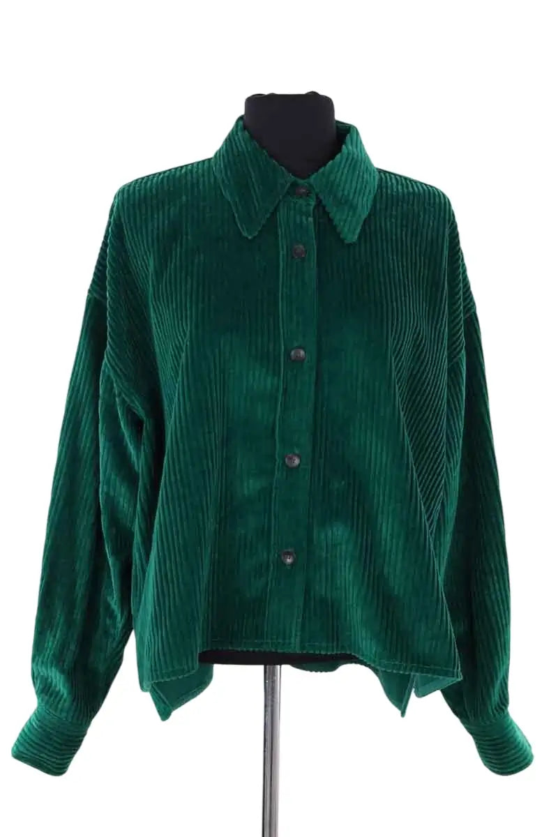 Chemise Isabel Marant Vert en Coton, taille S - Seconde Main
