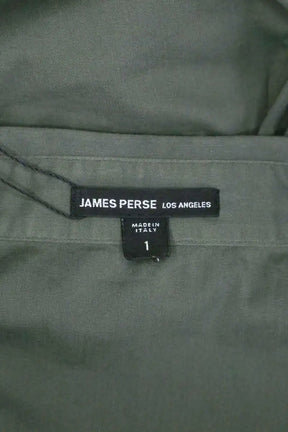 Chemise James Perse Kaki en Coton