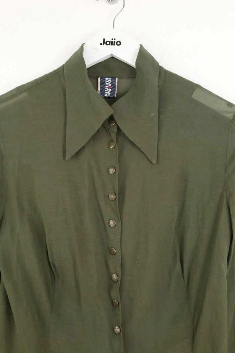 Chemise Jean Paul Gaultier Kaki en Viscose