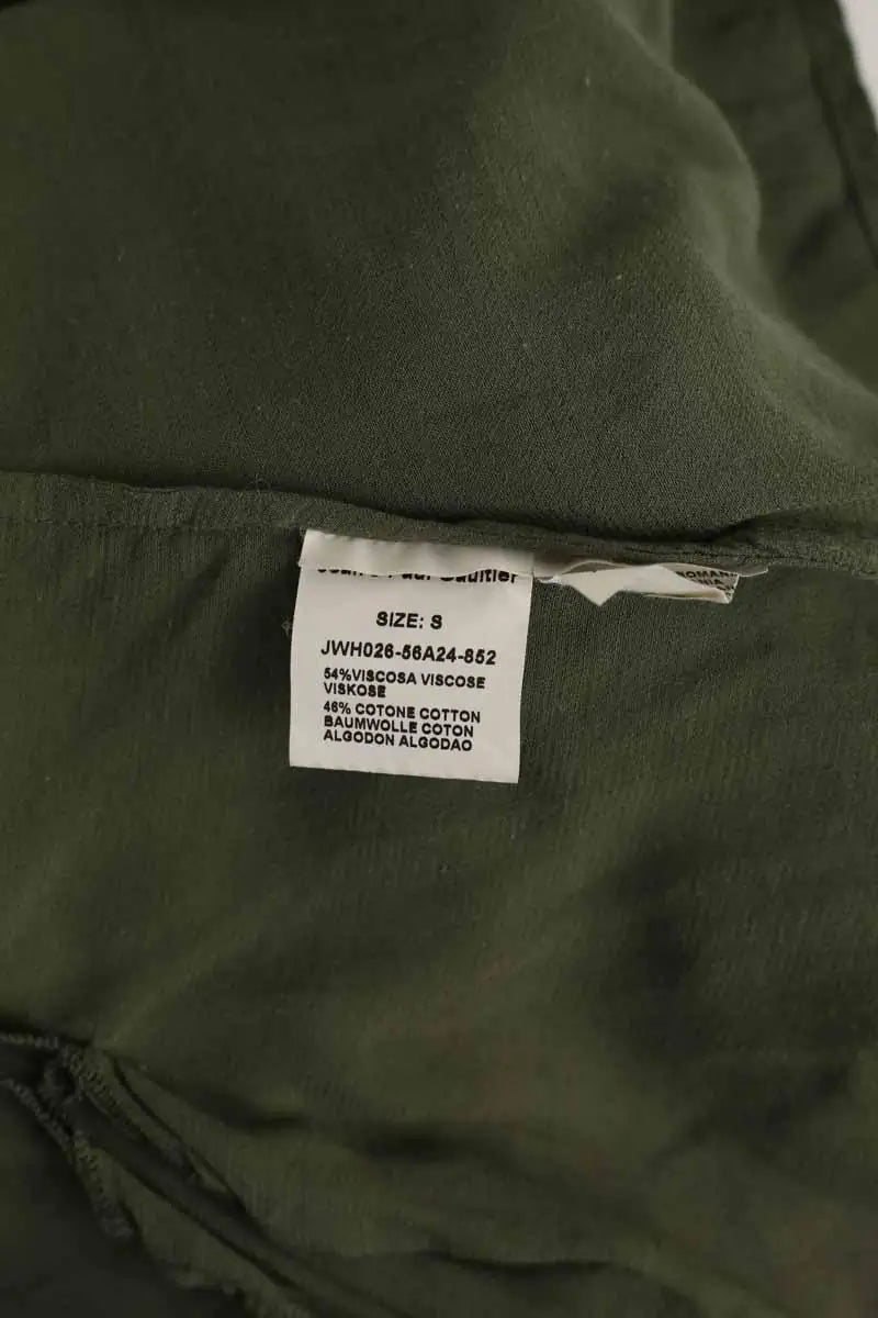 Chemise Jean Paul Gaultier Kaki en Viscose