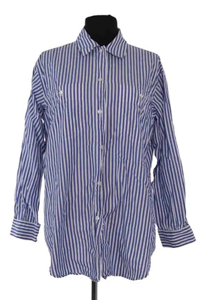 Chemise Jil Sander Bleu en Coton, taille S - Seconde Main