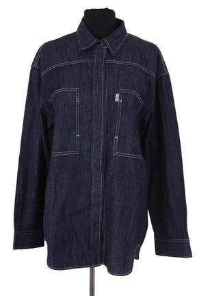 Chemise Kenzo Bleu en Coton, taille L - Seconde Main