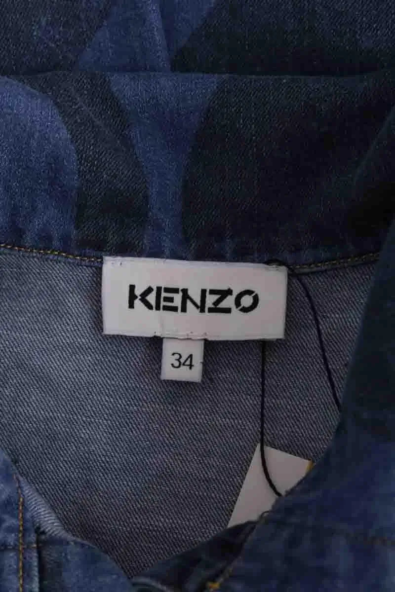 Chemise Kenzo Bleu en Coton