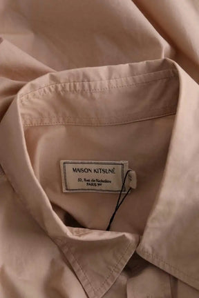 Chemise Kitsuné Beige en Coton