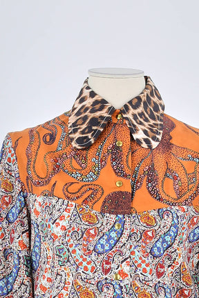 Chemise La Prestic Ouiston Orange en Coton