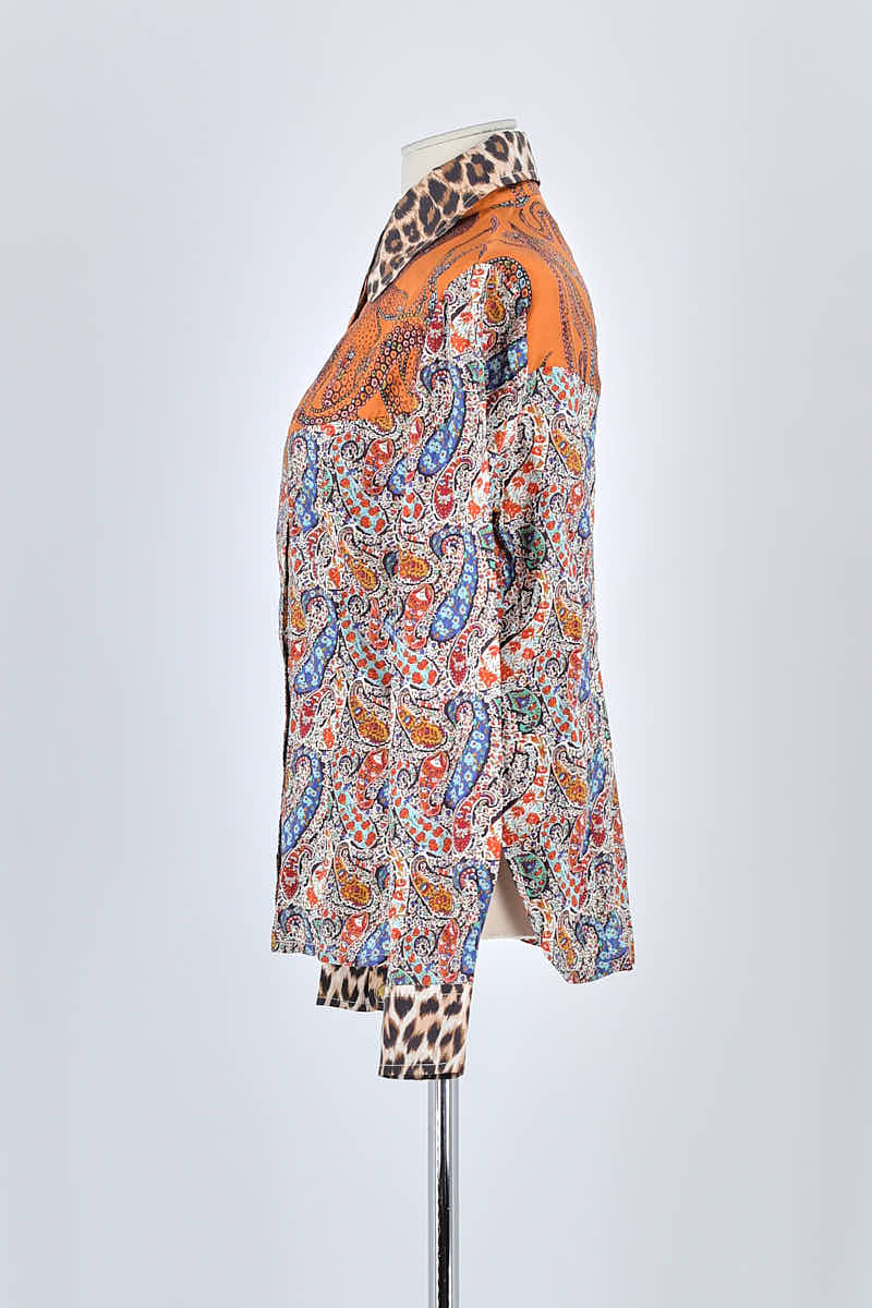 Chemise La Prestic Ouiston Orange en Coton