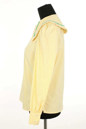 Chemise La Veste Jaune en Coton