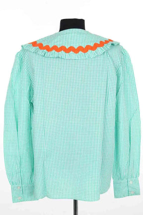 Chemise La Veste Vert en Coton