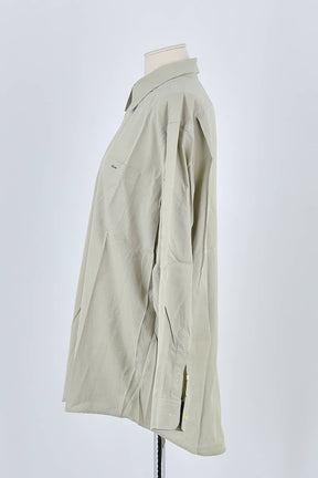 Chemise Lacoste Beige en Coton