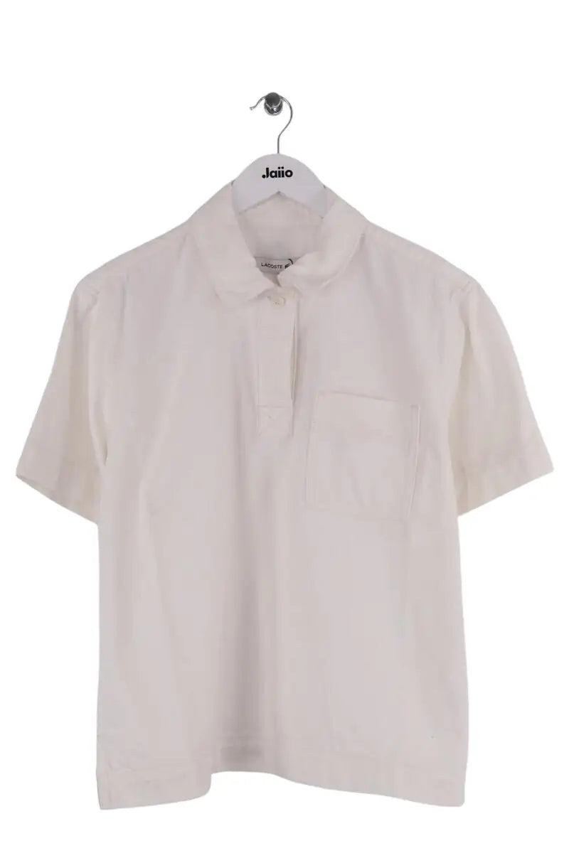 Chemise Lacoste Beige en Coton, taille S - Seconde Main