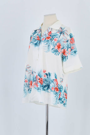 Chemise Lacoste Blanc en Coton
