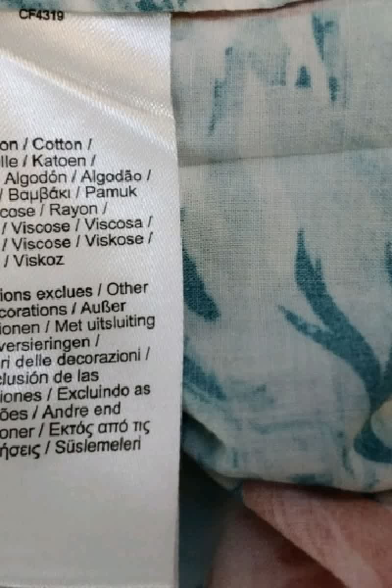 Chemise Lacoste Blanc en Coton