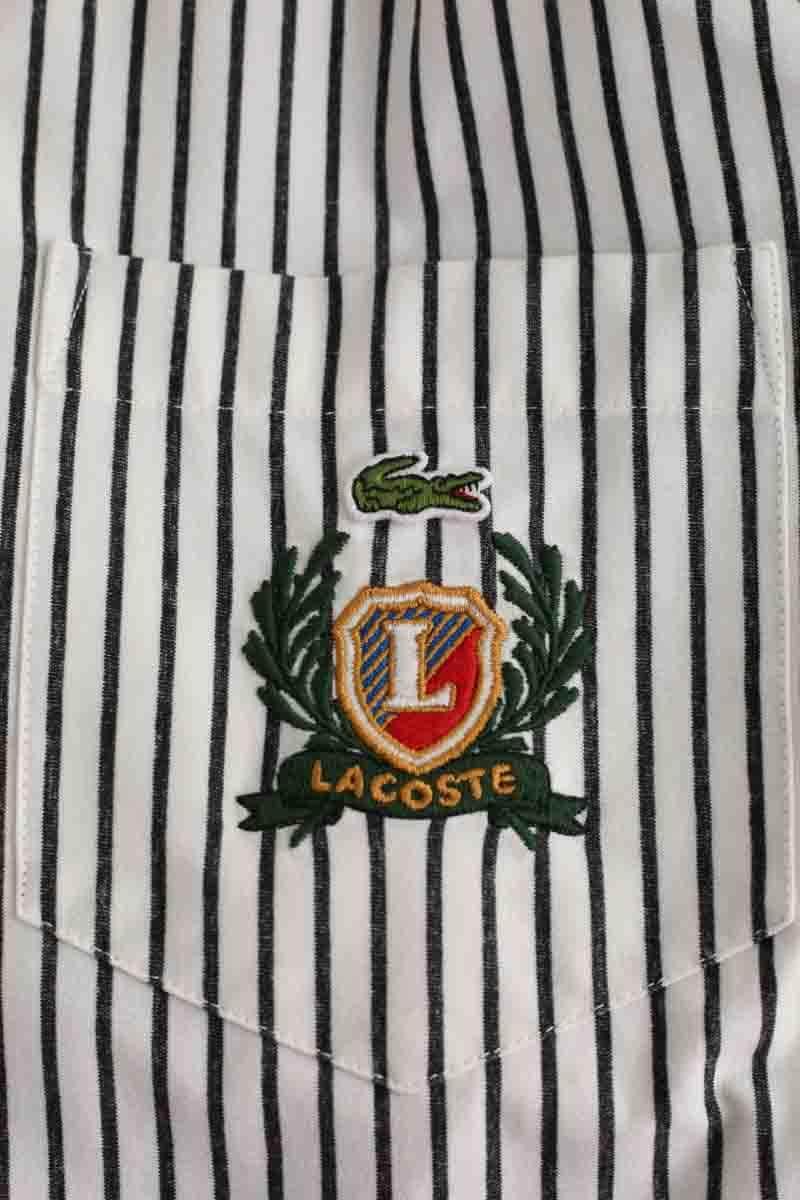 Chemise Lacoste Blanc en Coton