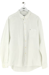 Chemise Lacoste Blanc en Coton, taille XXXL - Seconde Main