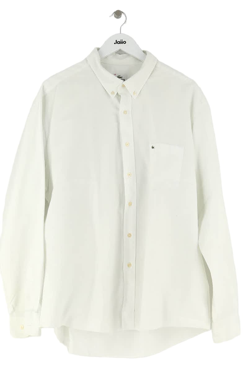 Chemise Lacoste Blanc en Coton, taille XXXL - Seconde Main