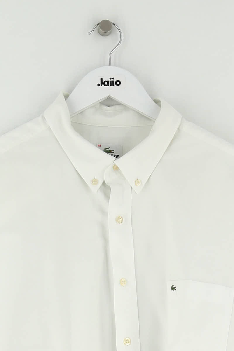 Chemise Lacoste Blanc en Coton