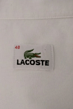 Chemise Lacoste Blanc en Coton