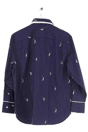 Chemise Lacoste Bleu en Coton