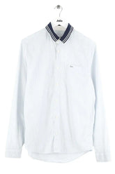 Chemise Lacoste Bleu en Coton, taille M - Seconde Main