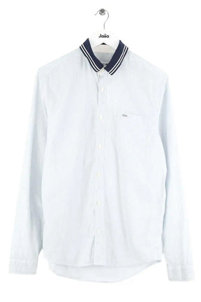 Chemise Lacoste Bleu en Coton, taille M - Seconde Main