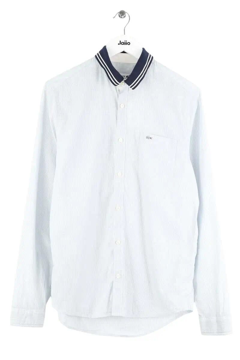 Chemise Lacoste Bleu en Coton, taille M - Seconde Main