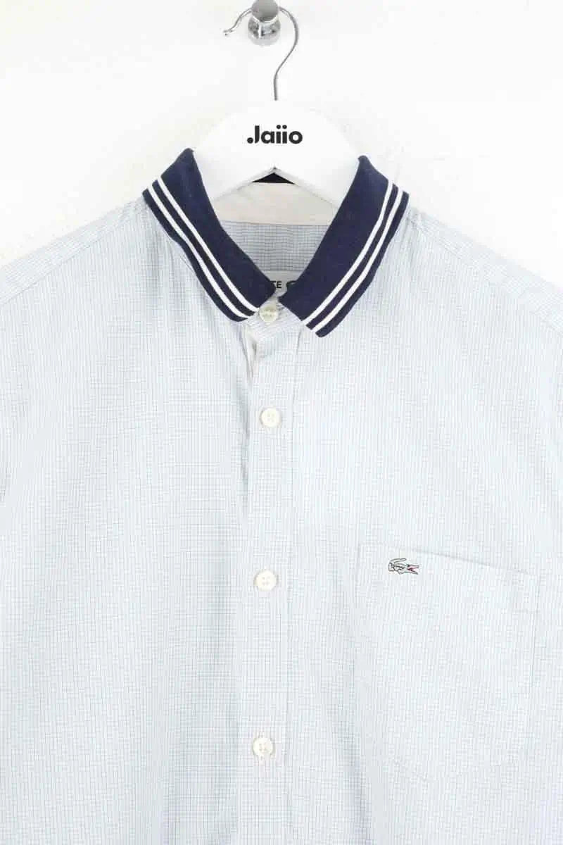 Chemise Lacoste Bleu en Coton