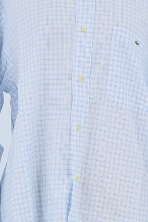 Chemise Lacoste Bleu en Coton