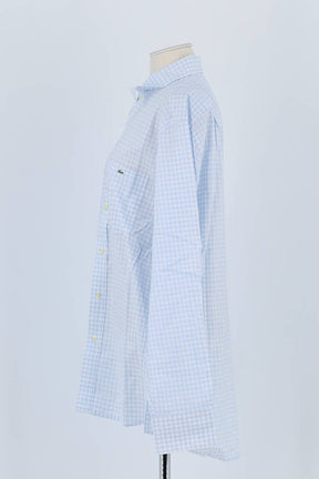 Chemise Lacoste Bleu en Coton