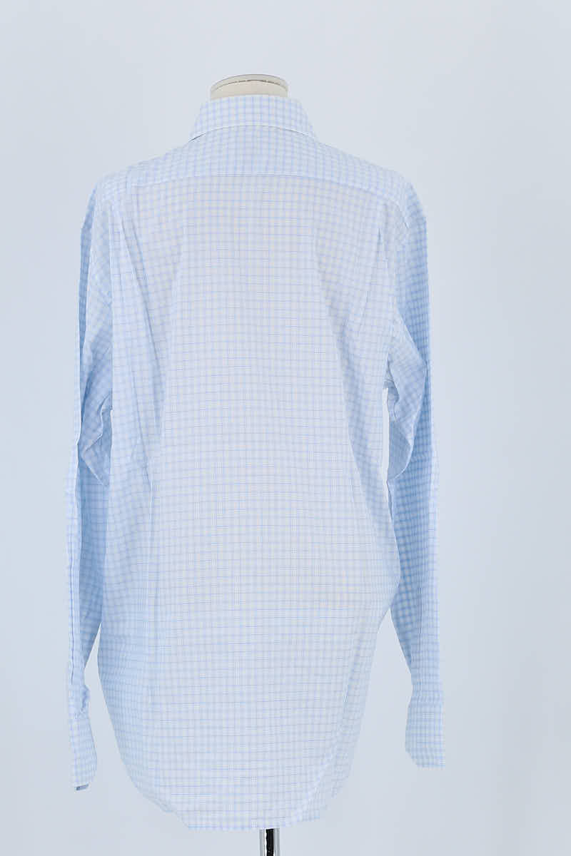 Chemise Lacoste Bleu en Coton