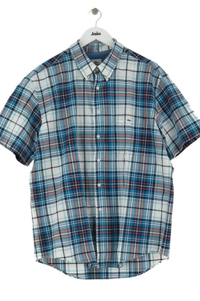 Chemise Lacoste Bleu en Coton, taille XXL - Seconde Main