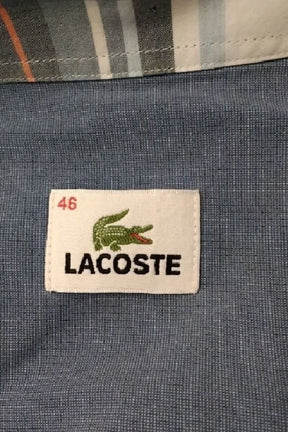 Chemise Lacoste Bleu en Coton